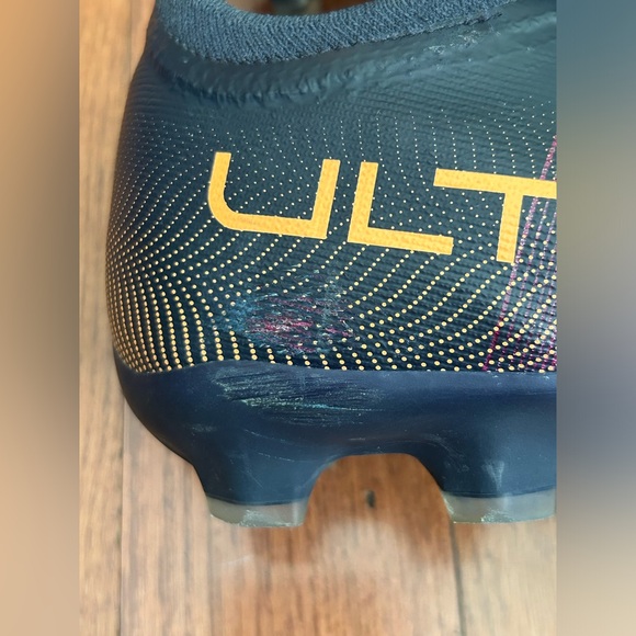 PUMA Ultra 3.4 FG/AG Firm Ground Mens Soccer Cleat Flare Navy/Fuchsia. Size 11 - Picture 7 of 7